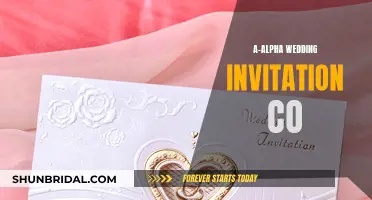 Invitation to a Perfect Wedding: A-Alpha Wedding Co