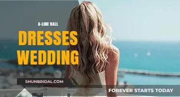 Stunning A-Line Wedding Gowns for Your Dreamy Ballroom Celebration