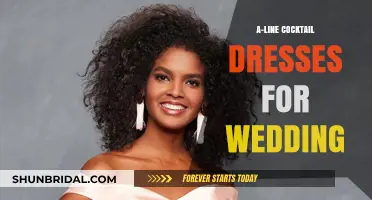 A-line Cocktail Dresses: Perfect for Weddings