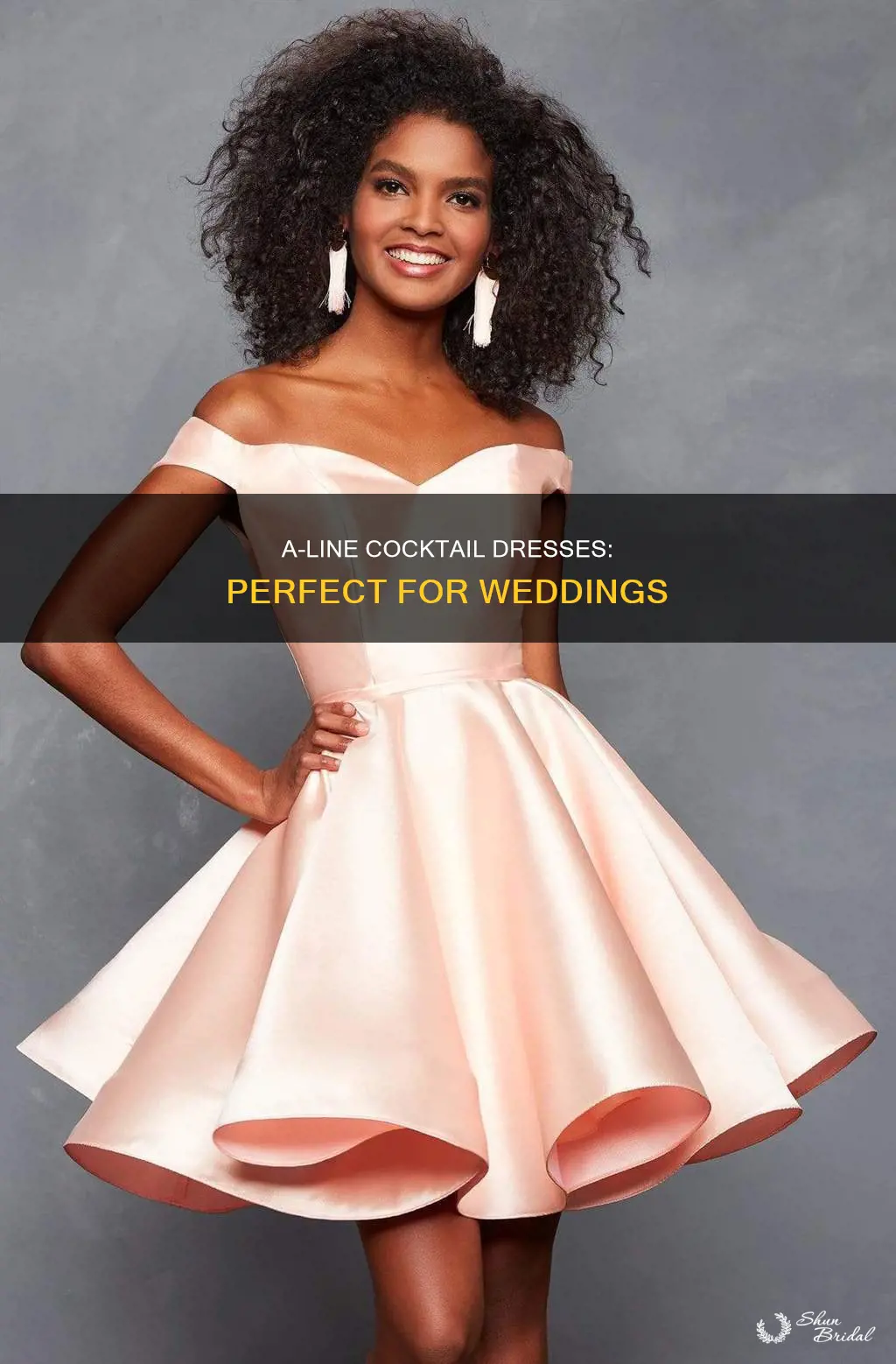 a-line cocktail dresses for wedding