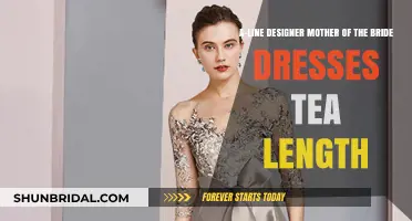 Elegant A-Line Tea Length Mother of the Bride Dresses