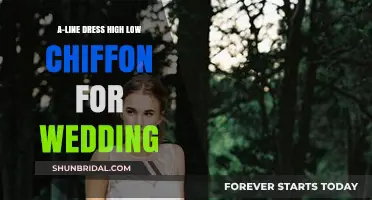 Chiffon A-Line Dresses: Perfect for Weddings