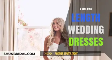 Full-Length A-Line Wedding Dresses: A Guide to Finding Your Dream Gown