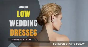 High-Low Hem A-Line Wedding Dresses: A Unique Style