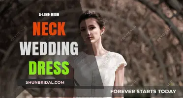 High-Neck, A-Line Wedding Dresses: A Guide to the Perfect Fit