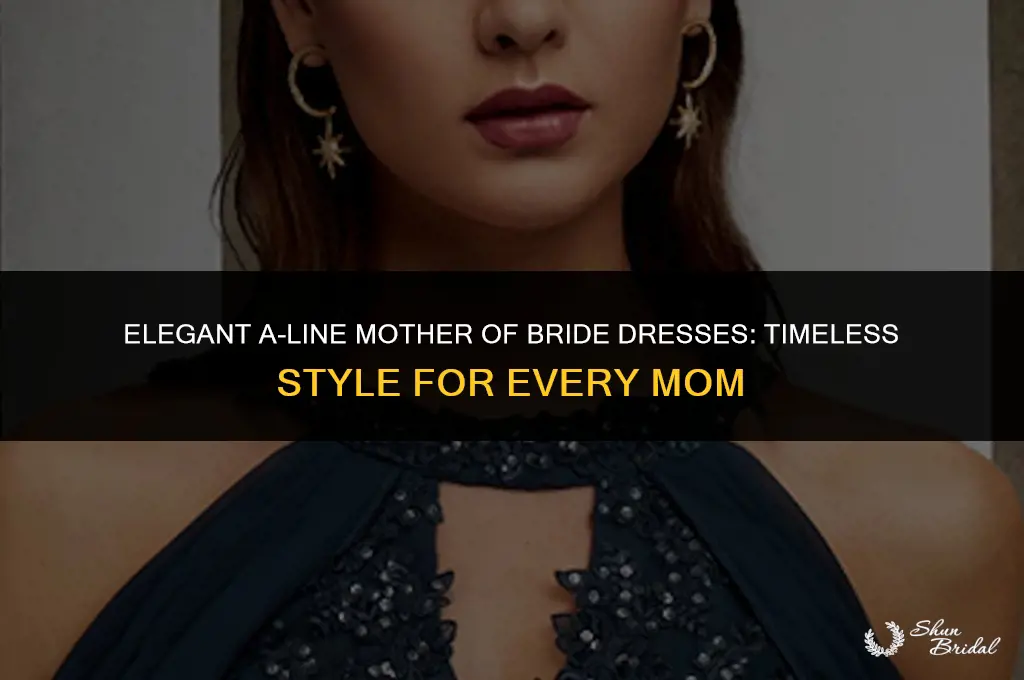 a-line mother of bride dresses