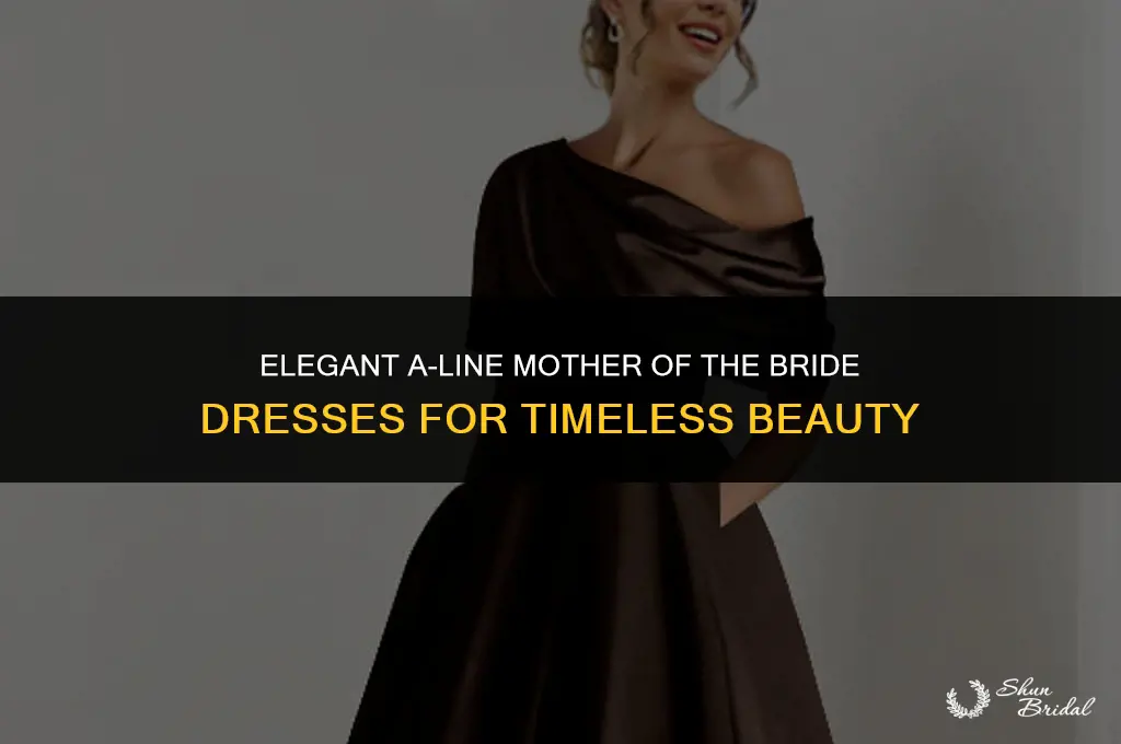 a-line mother of the bride dresses