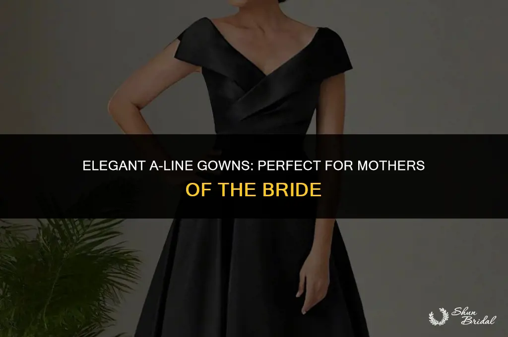 a-line mother of the bride gowns