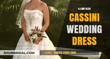 The Perfect A-Line Wedding Dress by Oleg Cassini