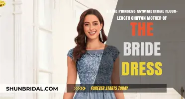Elegant A-Line Princess Asymmetrical Chiffon Mother of the Bride Dress