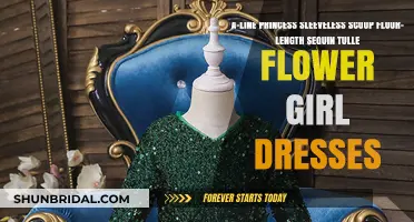 Elegant A-Line Princess Sequin Tulle Flower Girl Dresses for Weddings