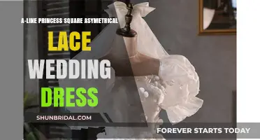 Princess-Worthy Wedding Dresses: Asymmetrical Lace Dreams