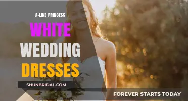White Wedding Dreams: A-Line Princess Gowns