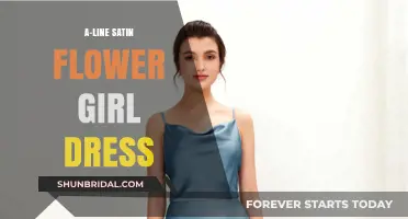 Elegant A-Line Satin Flower Girl Dresses for Weddings
