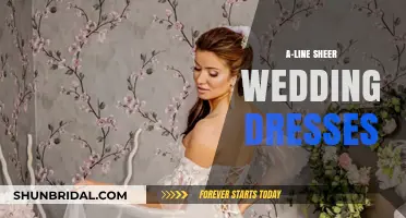 Sheer Magic: A-Line Wedding Dresses for Your Dreamy Day