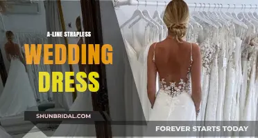 Strapless Style: A-Line Wedding Dresses for Your Big Day