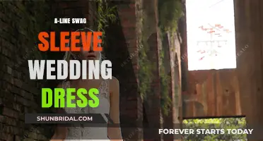 Swag Sleeves, A-Line Style: Your Dream Wedding Dress