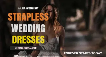 Strapless Sweetheart A-Line Wedding Dresses: A Timeless Style Guide