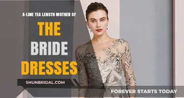 Elegant A-Line Tea Length Mother of the Bride Dresses