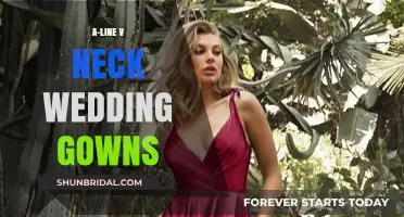 Elegant A-Line V-Neck Wedding Gowns: Timeless Bridal Style Guide