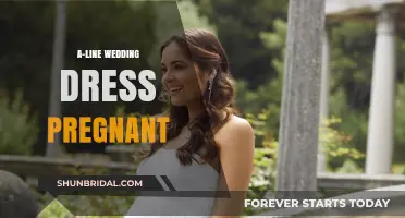 Pregnant and Pretty: A-Line Wedding Dresses for Moms-to-Be