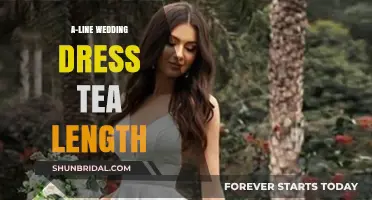 Tea-Length A-Line Wedding Dresses: Timeless Elegance