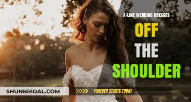 Off-the-Shoulder A-Line Wedding Dresses: Romantic and Timeless