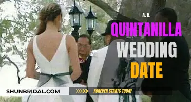 The Secret Wedding of A.B. Quintanilla: A Date to Remember