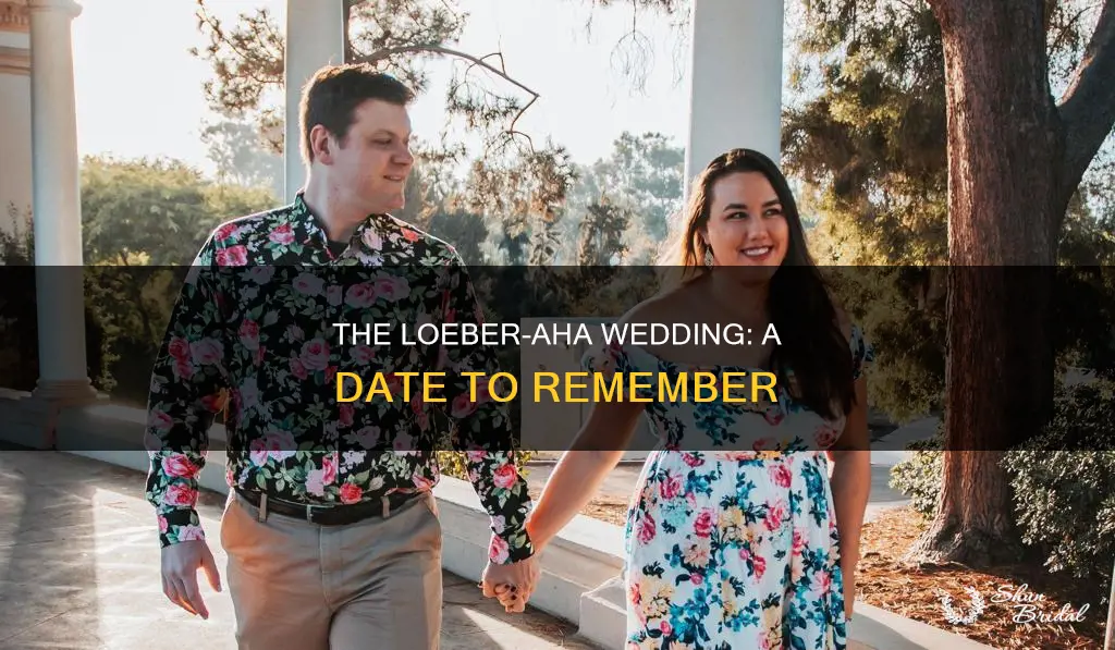 a.h.a loeber wedding date