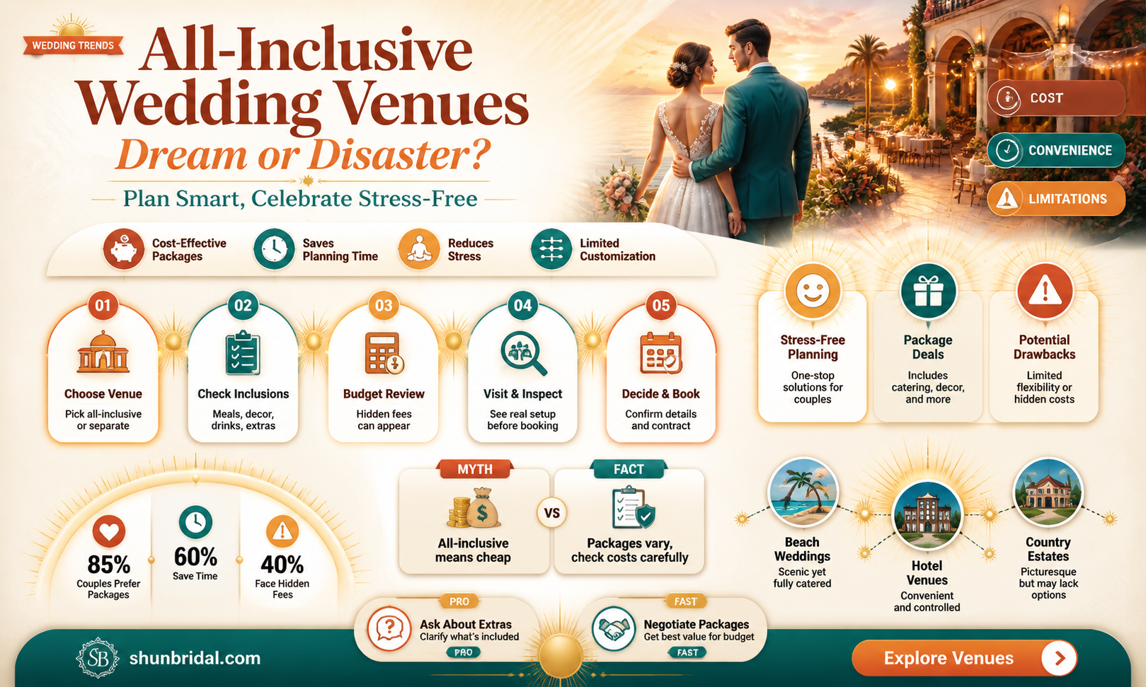 are all inclusive wedding venues worth it