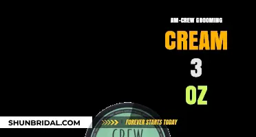 Revitalize Your Grooming Routine with AM-Crew's 3 oz Cream