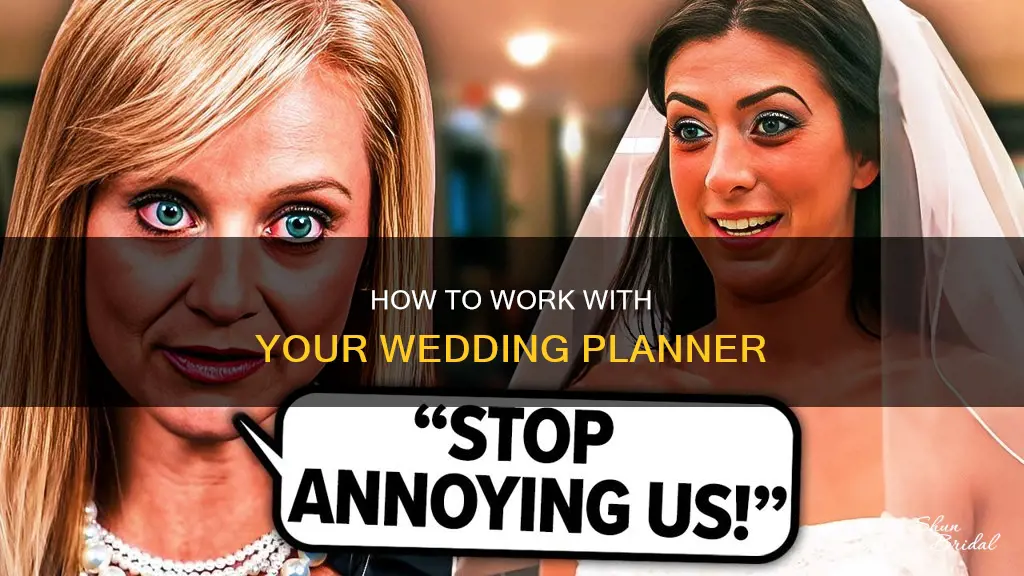 am I annoying my wedding planner