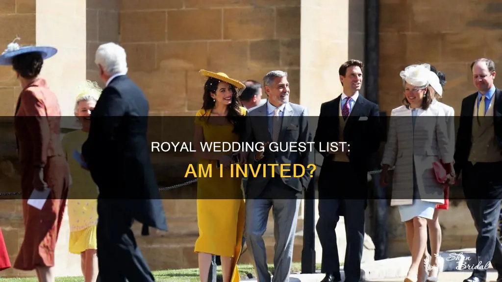 am I invited to the royal wedding