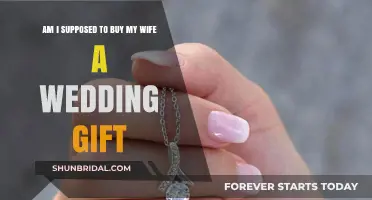 Should You Buy Your Wife a Wedding Gift? A Guide