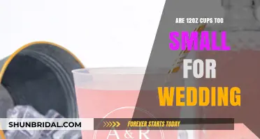 Small Cups, Big Problem: Wedding Edition