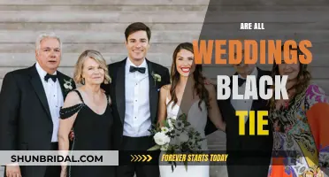 Black Tie Weddings: Are They Mandatory?