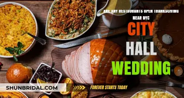 Thanksgiving Dinner Near NYC City Hall: Best Eateries Open