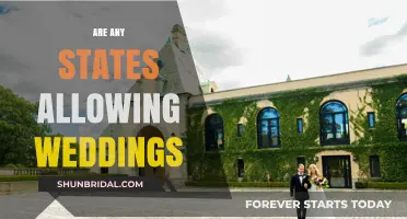 Which US States Allow Weddings Right Now?