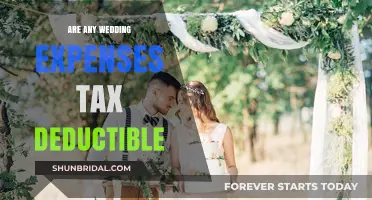 Wedding Expenses: Any Tax Write-Offs?