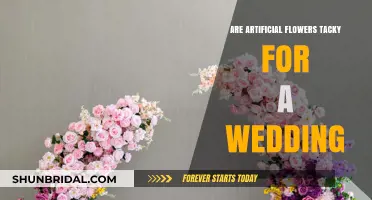 Artificial Flowers: Tacky or Tasteful for Weddings?