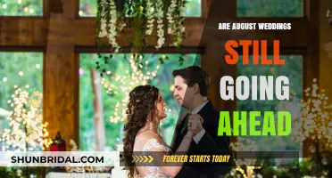 August Weddings: Are They Still Happening Despite the Challenges?