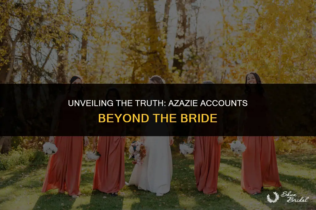 are azazie accounts just for brides