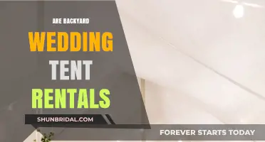 Backyard Wedding Tent Rentals: A Magical Experience