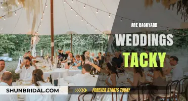 Backyard Weddings: Tacky or Tasteful?