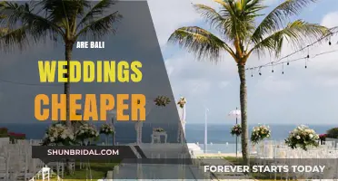 Destination Weddings: Are Bali Nuptials Affordable?