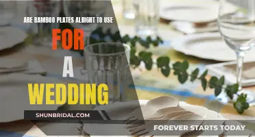Bamboo Plates: Wedding-Worthy or Not?