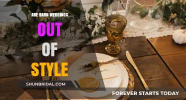 The Enduring Appeal of Barn Weddings