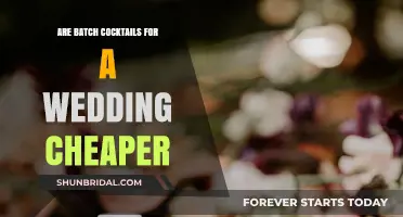 Big-Day Bar Tab: Batch Cocktails for Budget-Savvy Brides