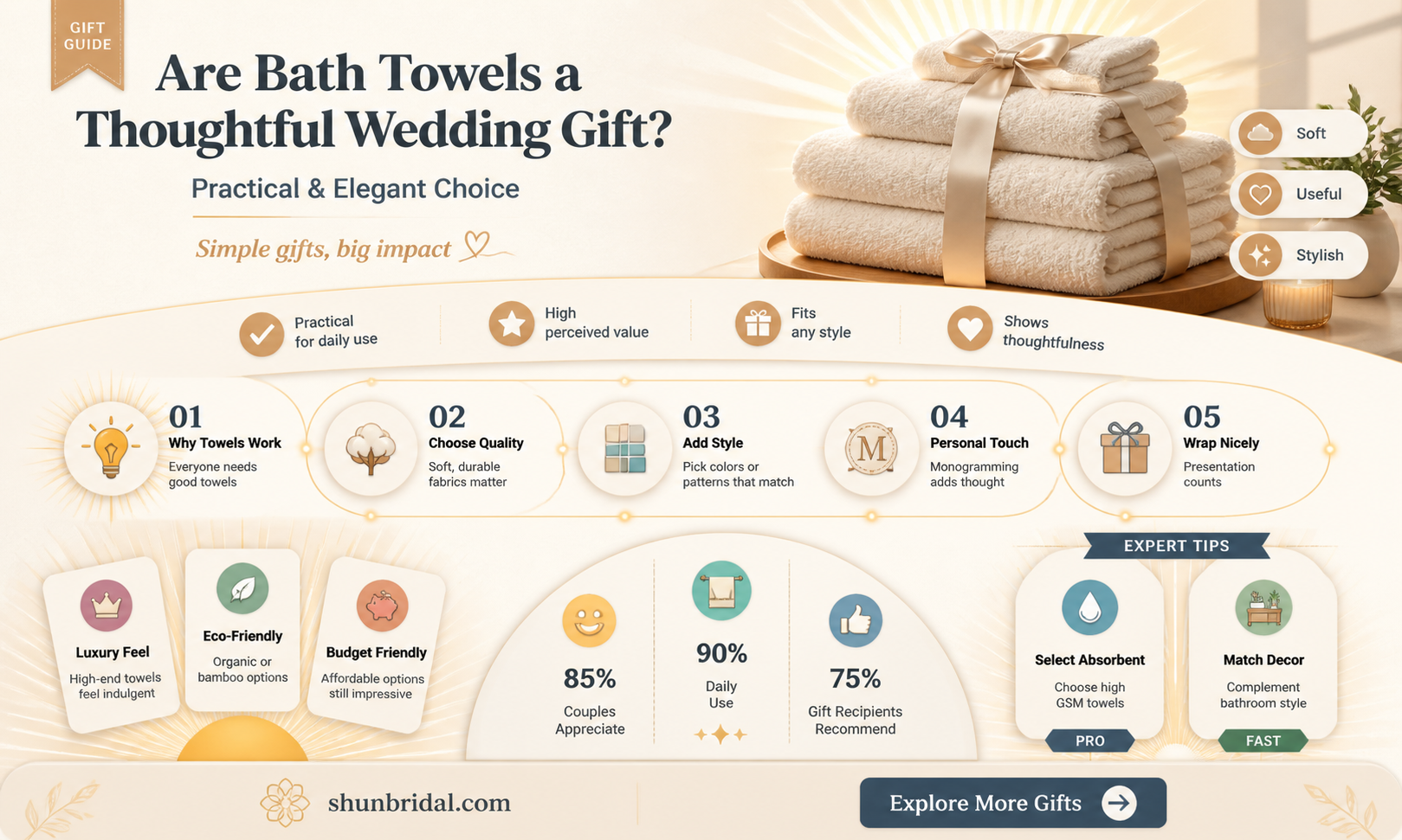 are bath towels a good wedding gift