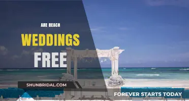 Beach Weddings: Free or Expensive?